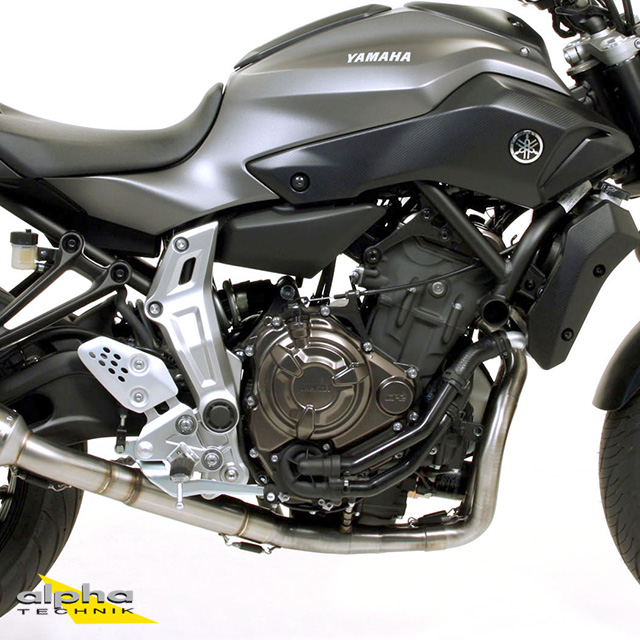 Colector de Competición ARROW para Yamaha MT07 2014- / MT07 Moto Cage 2017- / MT07 Tracer 2016-17 / MTT 690 2016-17, Tracer 700 2016- sin catalizador
