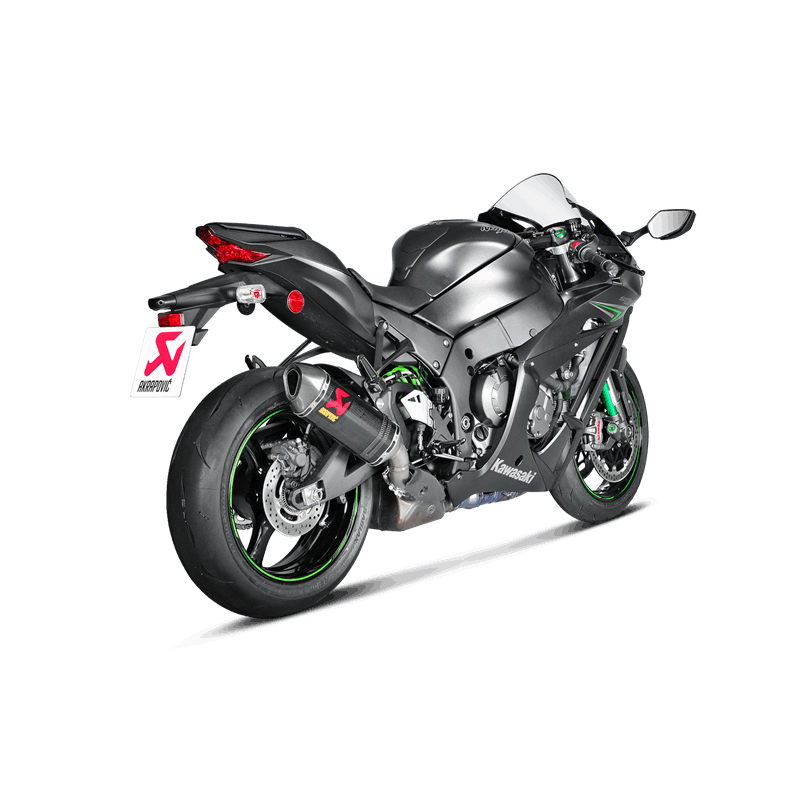 Akrapovic Slip-On Line (Carbon) Escape para Kawasaki Ninja ZX-10R, Ninja ZX-10R SE, ZX-10RR