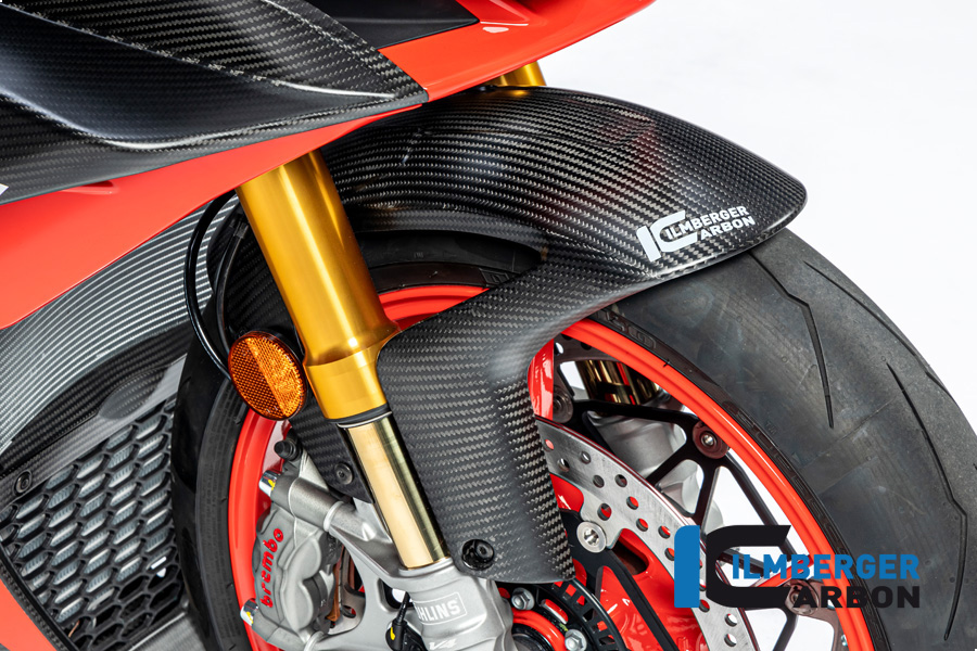 Guardabarros de carbono Ilmberger anterior, delanteroe mate para Aprilia RSV4 / Tuono V4 2021-