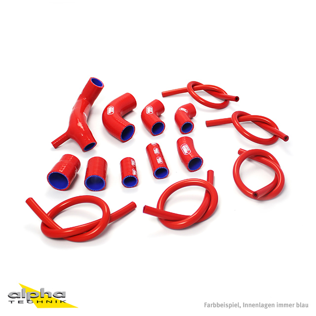 Kit de mangueras de silicona SAMCO SPORT rojo para Ducati Desmosedici RR año del modelo 2008