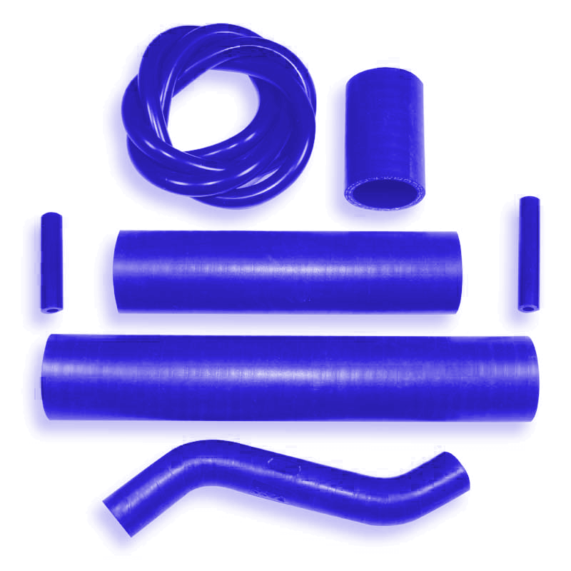 Kit de mangueras de silicona SAMCO SPORT azul para Suzuki GT750 año del modelo 1972-1977