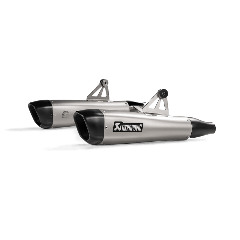 Akrapovic Slip-On Line (Titanio) Triumph Bonneville T100 2017-2020 / T120 2016-2020