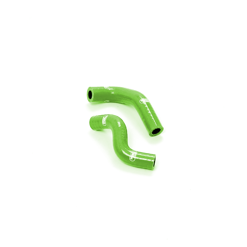 SAMCO SPORT Kit de mangueras de silicona depósito de aceite verde para Kawasaki ZX10R año de modelo 2011-2015