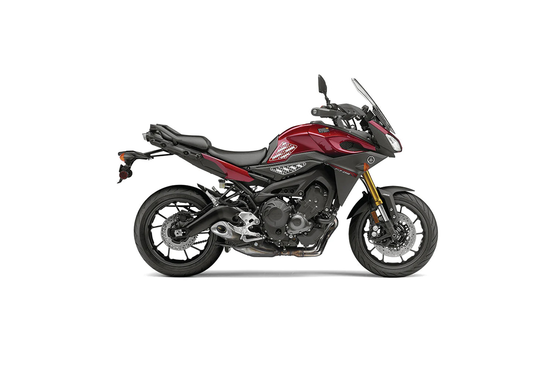 Stompgrip transparente, Icon, para Yamaha, MT09 Tracer, 2015-