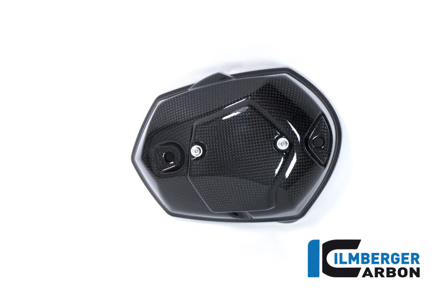 Ilmberger Carbon casquete de válvula lado izquierdo, brillante, BMW R nineT 2014-2017, R nineT Racer, Scrambler, Urban GS 2016-
