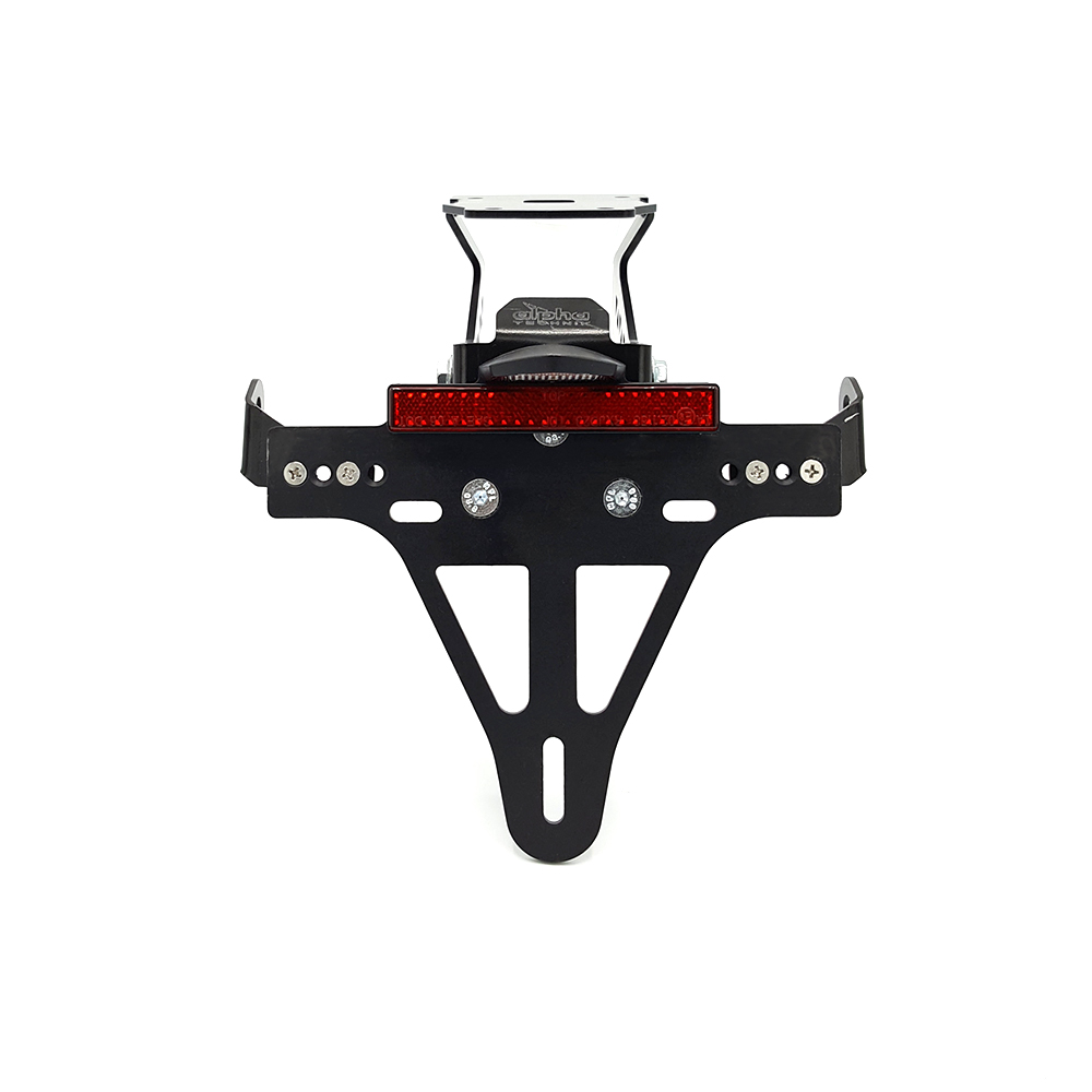Soporte de matrícula alpha Technik para Kawasaki Z900 año de modelo 2017-