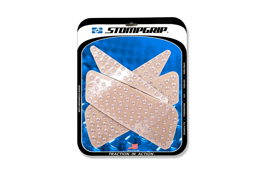 Stompgrip transparente, Super Volcano, para Ducati 848 (Evo, S), 1098 (R, S), 1198 (R, S, SP), Streetfighter 848, 1098 (S)