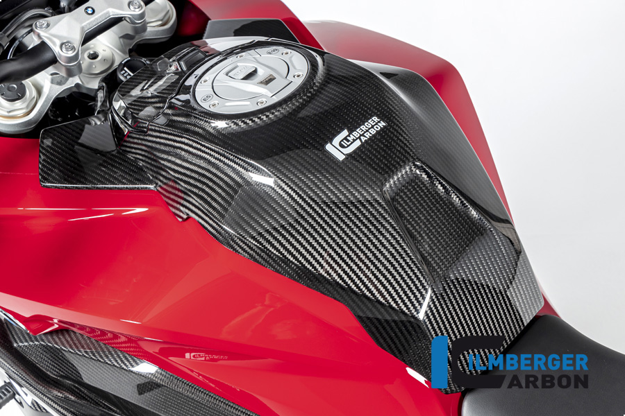Ilmberger Carbon depósito de gasolinacubierta superior, brillante, BMW S1000XR 2020- M1000XR 2024-