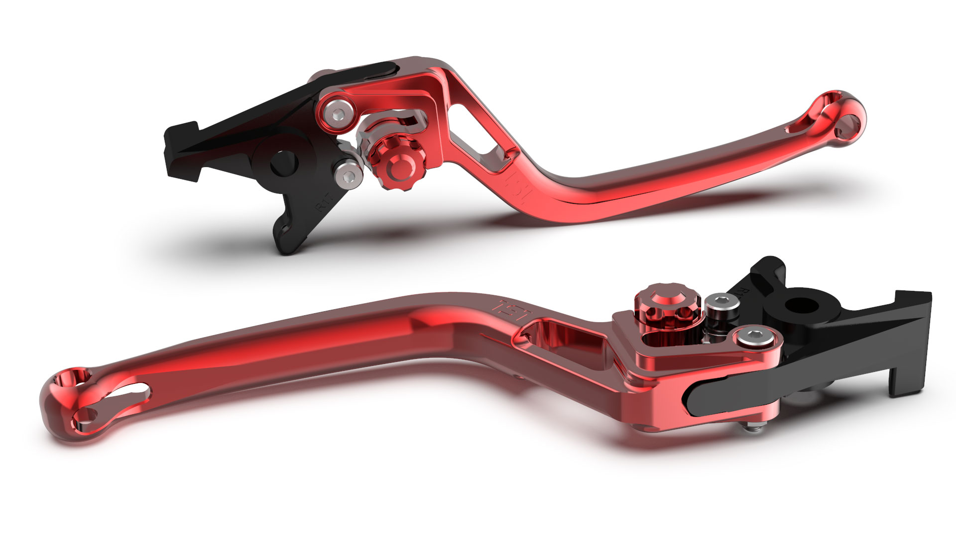 LSL Maneta de freno BOW R82, rojo/rojo