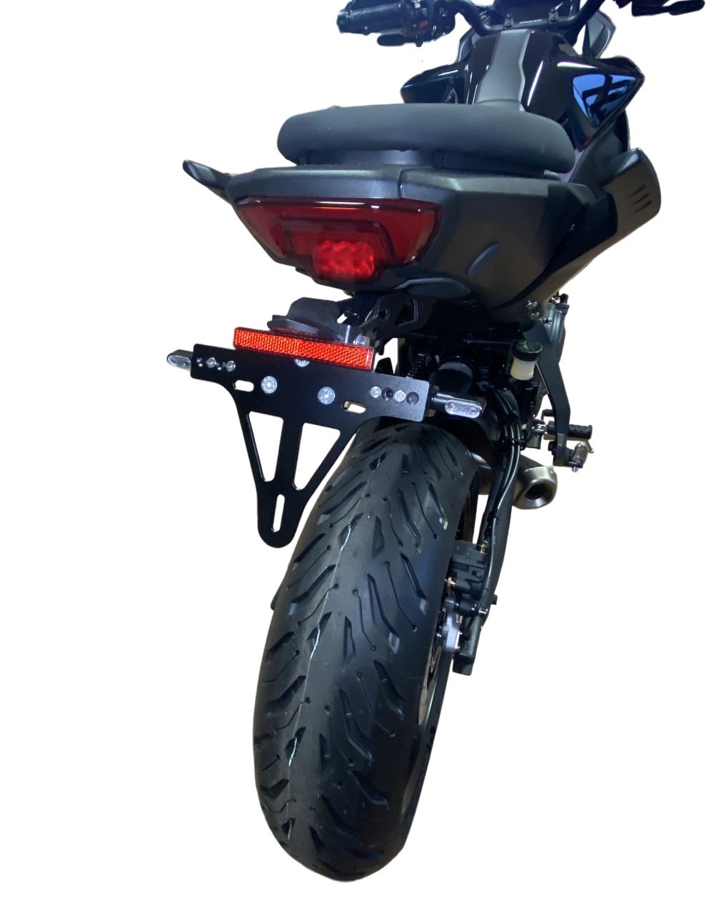 Soporte de matrícula alpha Technik para Yamaha Tracer 7 / Tracer 7 GT, Año del modelo 2025-