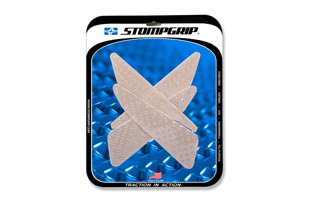Stompgrip transparente, Volcano, para Yamaha MT07 (Moto Cage), 2015-2017