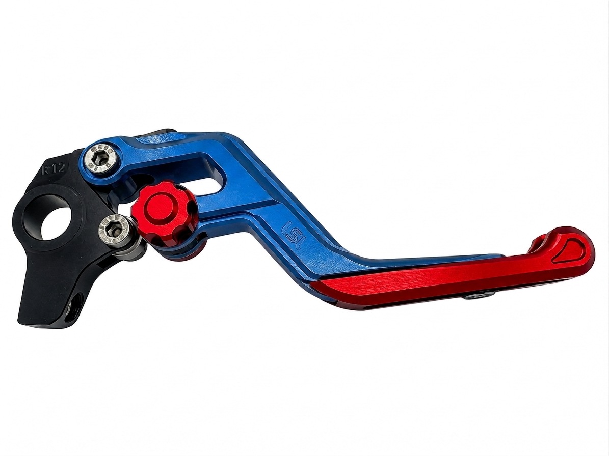 Maneta de freno LSL ERGONIA R16R Azul/Rojo/Rojo