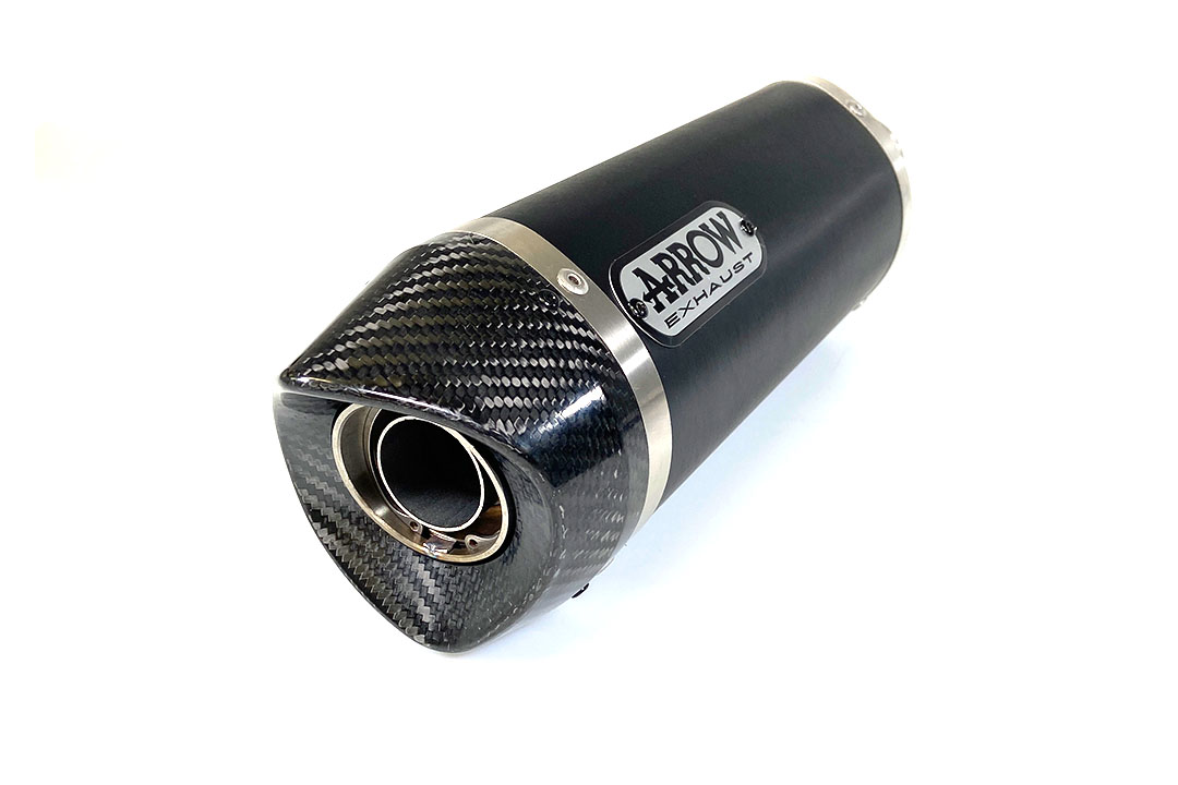 ARROW Escape DARK THUNDER Aluminio negro para Honda CB1000R 2008-2016