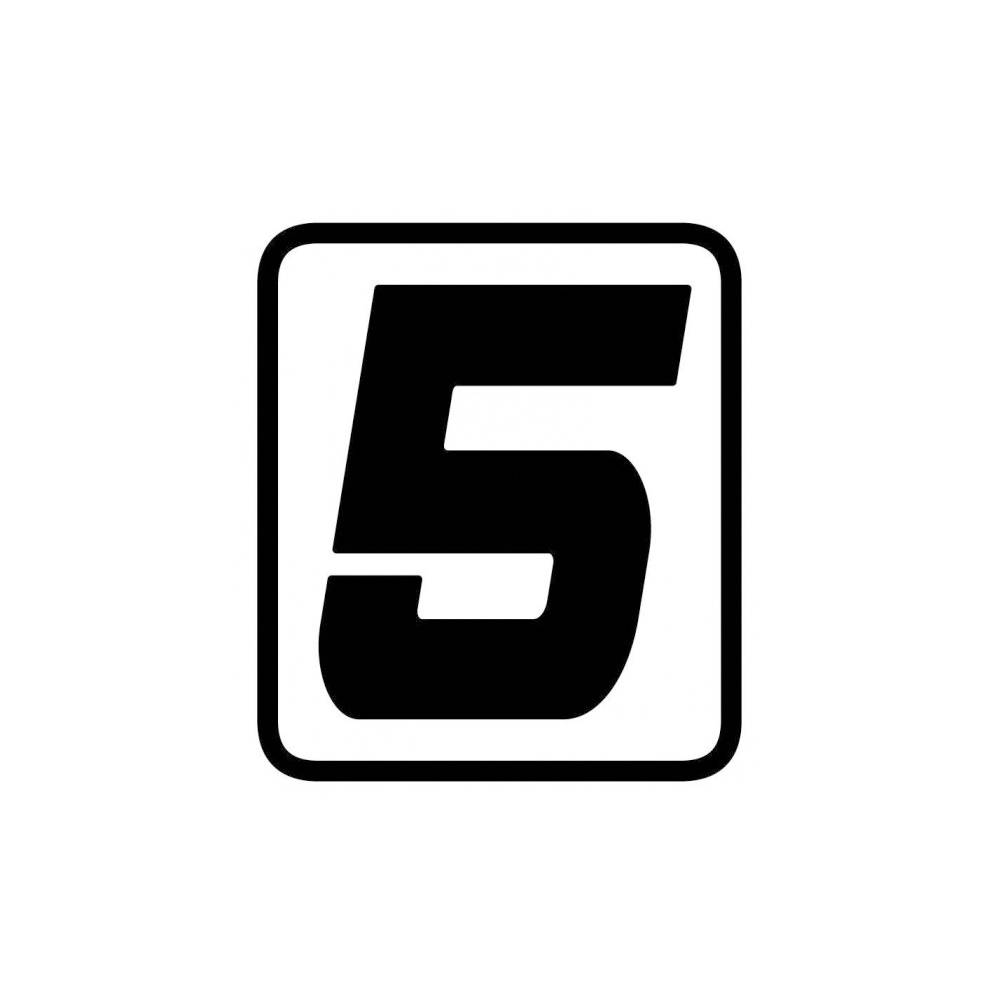 Adhesivo de Dorsal Barracuda "5"