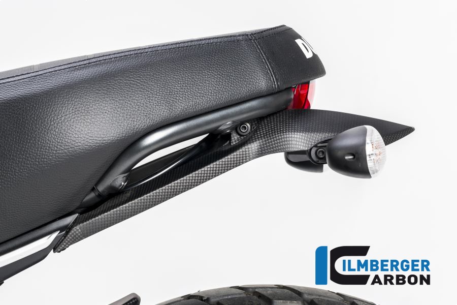 Ilmberger Carbon soporte del intermitente trasero mate