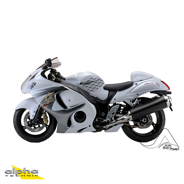 Stompgrip transparente, Volcano, para Suzuki GSX1300R Hayabusa, 1999-2016