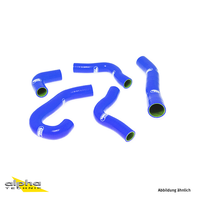 Kit de mangueras de silicona SAMCO SPORT azul para KTM 1190 RC8 año del modelo 2008-2011