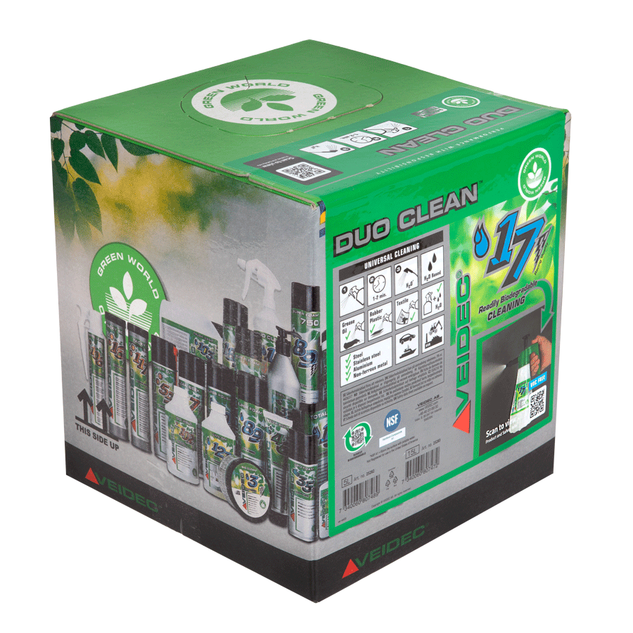 VEIDEC - Limpiador "Duo Clean 17" en la Eco Box de 5L