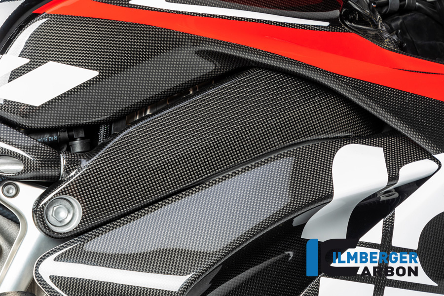 Ilmberger Carbon chasiscubierta lado derecho brillante para Ducati Panigale V4 / V4S a partir de 2018