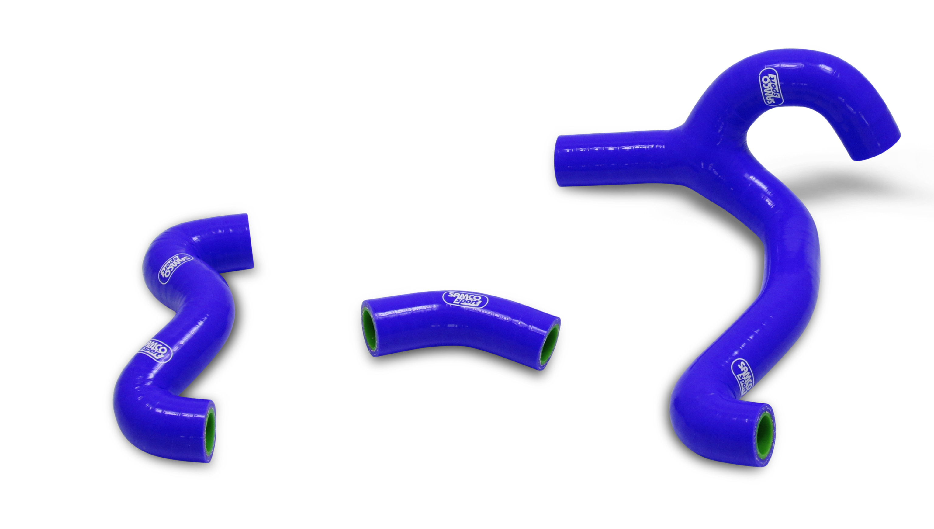 Kit de mangueras de silicona SAMCO SPORT conector en Y - Diseño de carrera azul para KTM 50 SX Mini Husqvarna TC50 Mini Año del modelo 2018-2023