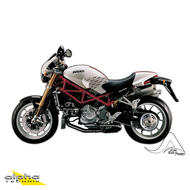 Stompgrip transparente, Volcano, para varios modelos Ducati Monster (ver lista de compatibilidad)