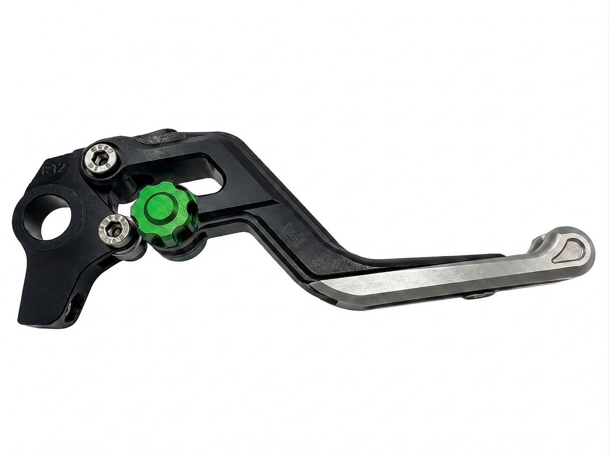 LSL ERGONIA Maneta de freno R21 Negro/Verde/Plata