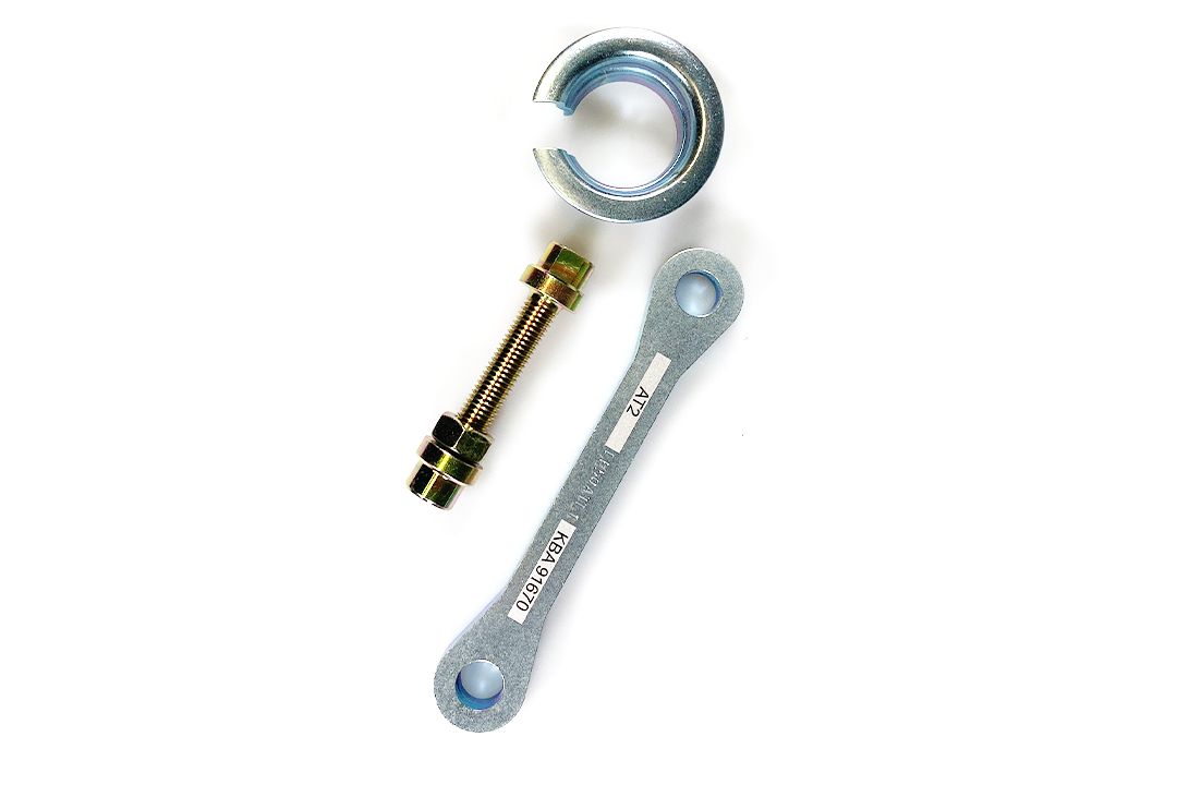 alpha Technik Kit de Bajada 35mm para Kawasaki KLE500; Tipo LE500A; Año de modelo 2001-