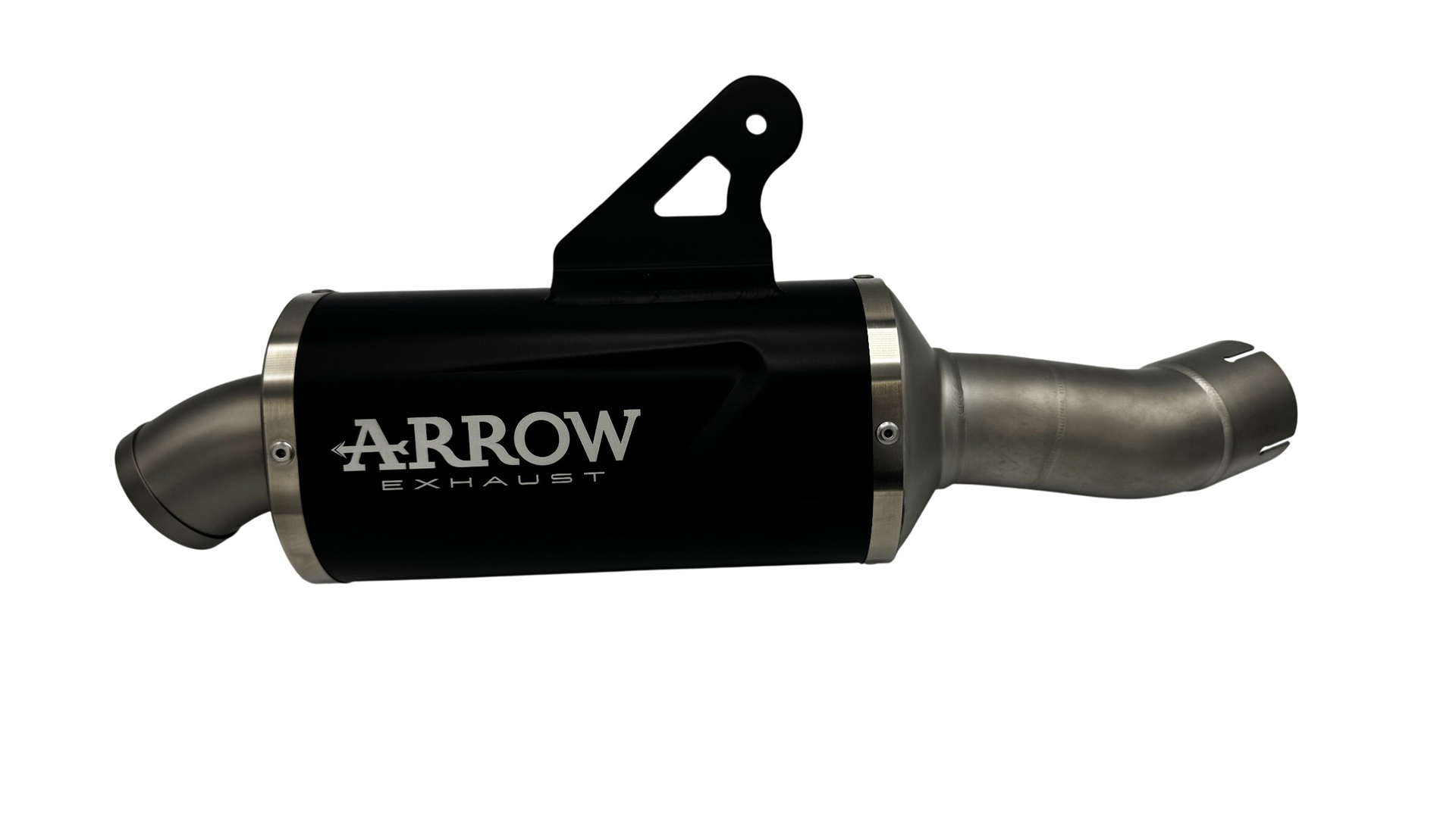 ARROW Escape INDY RACE EVO DARK Aluminio negro para BMW R1300GS (Adventure), 2024-