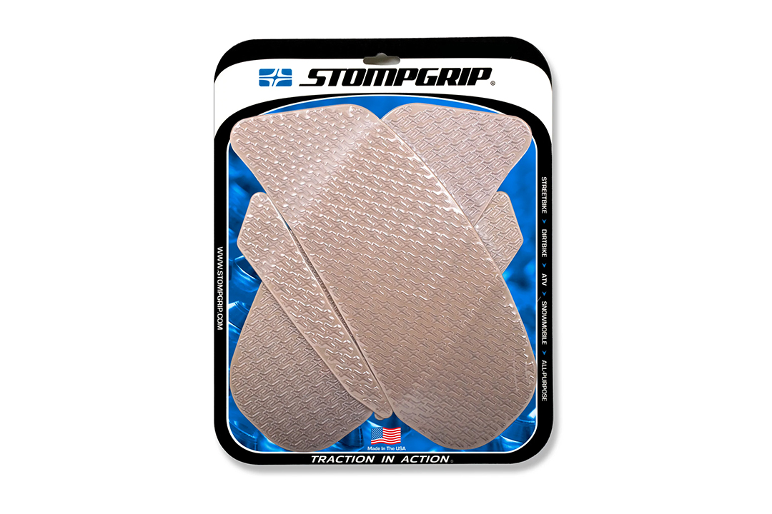Stompgrip transparente, Icon, para Suzuki GSX-R1000, 2009-2016
