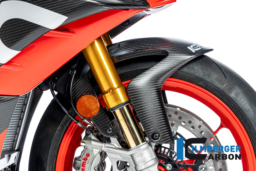Guardabarros de carbono Ilmberger anterior, delanteroe mate para Aprilia RSV4 / Tuono V4 2021-