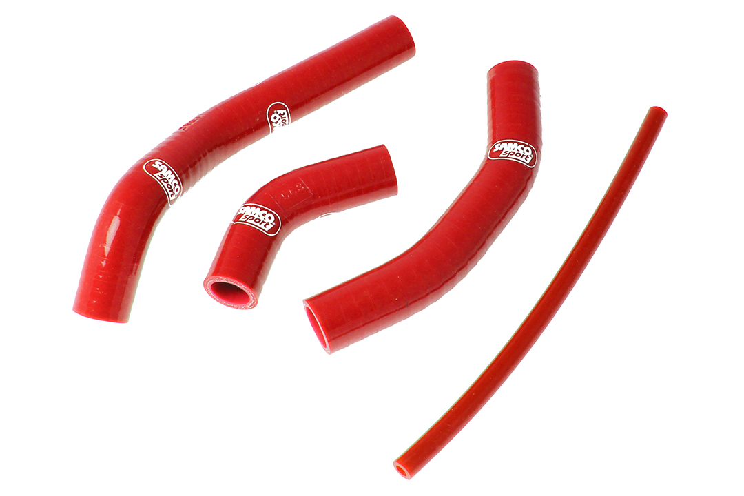 Kit de Mangueras de Silicona SAMCO SPORT rojo para Honda RS250 Año del modelo 1993-2000