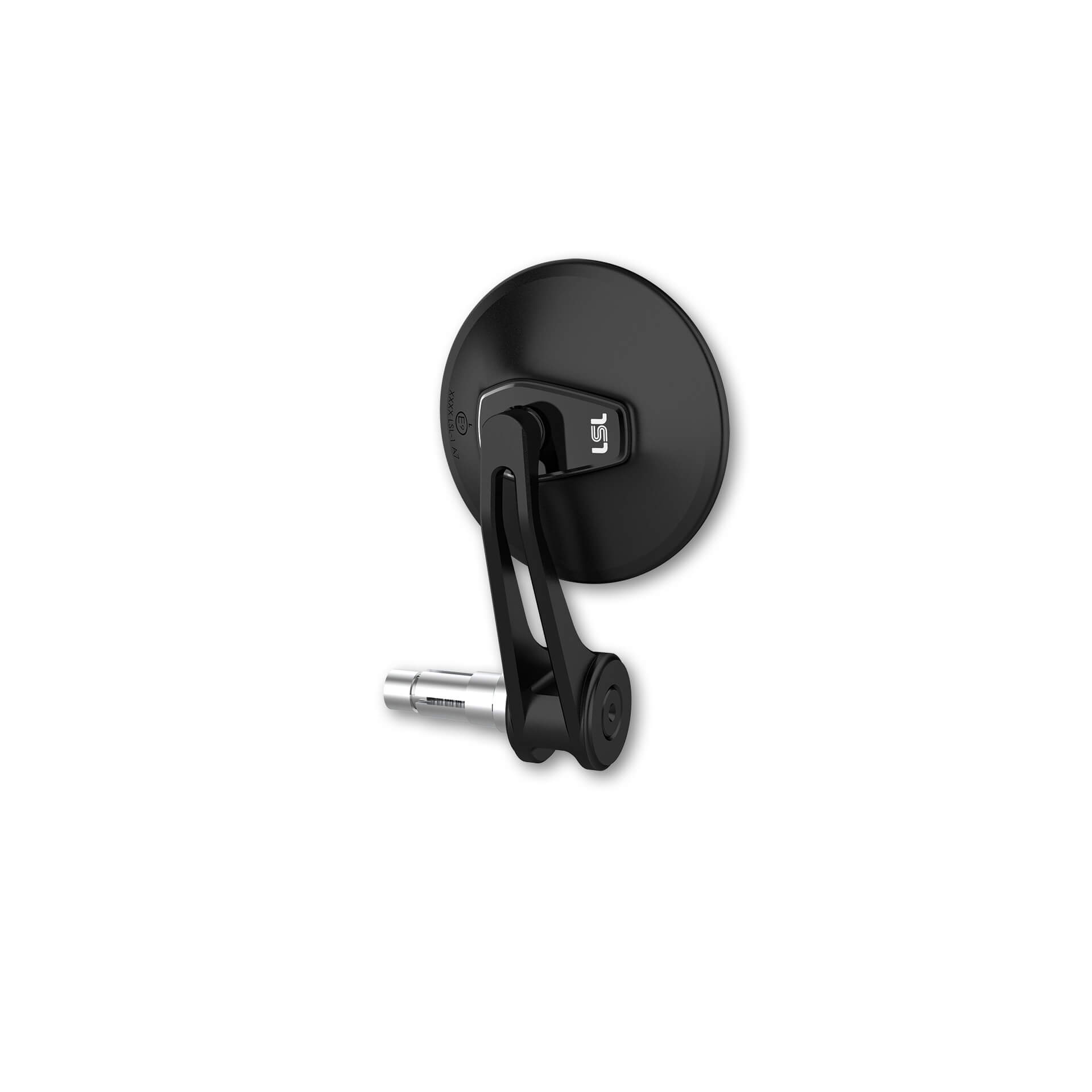 LSL manillarendenspiegel ERGONIA, diámetro 95 mm, negro, con callenzulassung ECE, utilizable para lado derecho y lado izquierdo,