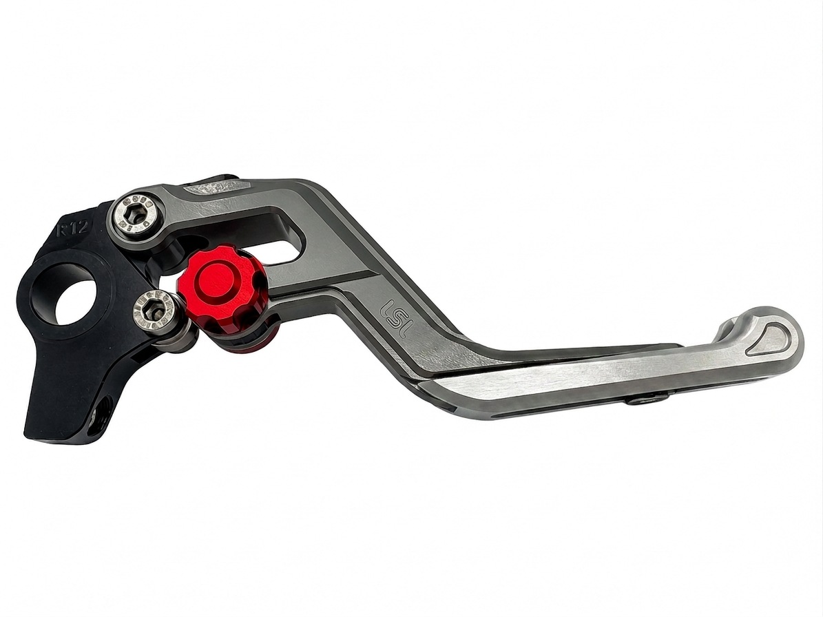 Maneta de Freno LSL ERGONIA R23R Antracita/Rojo/Plata