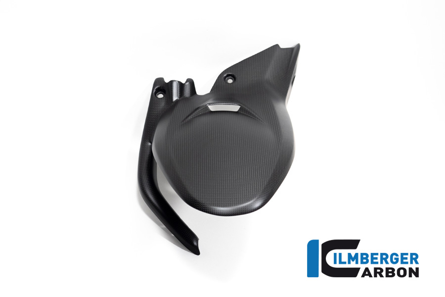 Guardabarros de carbono Ilmberger trasero con cubierta de latiguillo de freno, mate, Ducati Multistrada V4 Pike's Peak 2022-