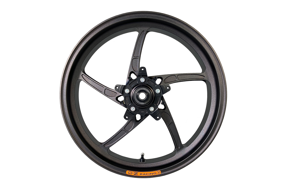 OZ Piega Kit de conversion llantas 17" forjadas en aluminio Yamaha Tenere 700, negro mate, a partir de 2019