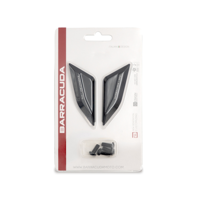 Cubierta de espejo Barracuda para Ducati Panigale V2, año de modelo 2025-