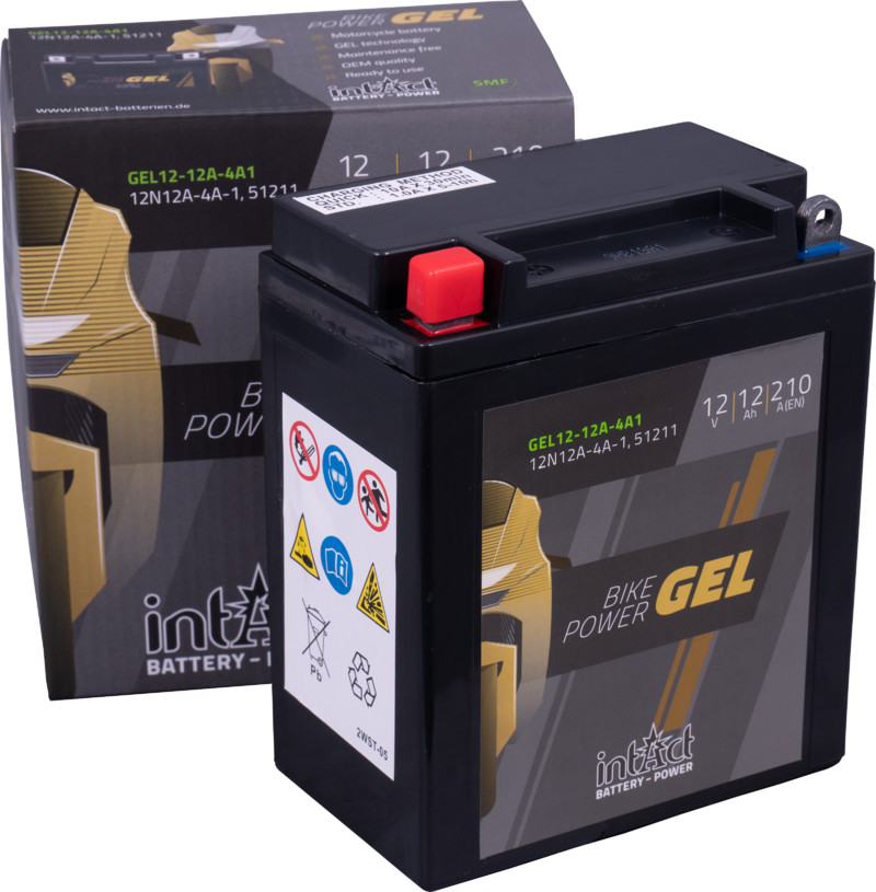 Batería de Gel Intact 12N12A-4A-1 / 512