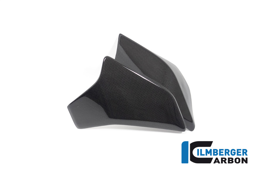 Cubierta del radiador de agua de carbono Ilmberger lado derecho, brillante, Ducati Diavel 1260, 2019-