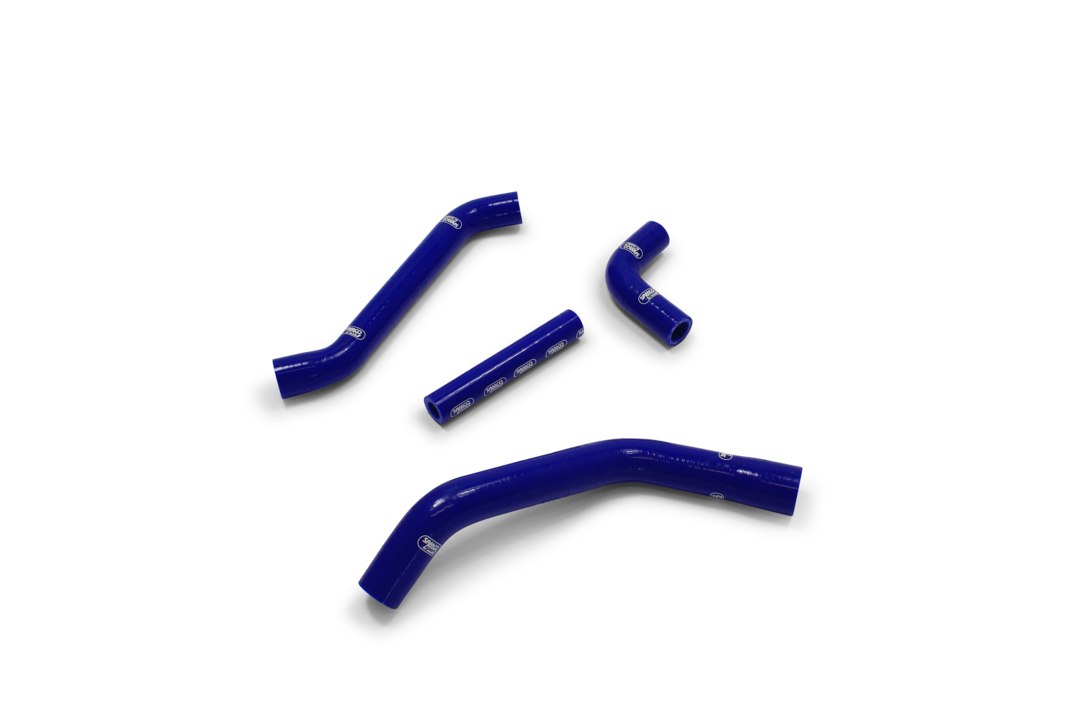 Kit de mangueras de silicona SAMCO SPORT diseño OEM azul para Yamaha WR450F YZ450F Elec Start años de modelo 2018-2022