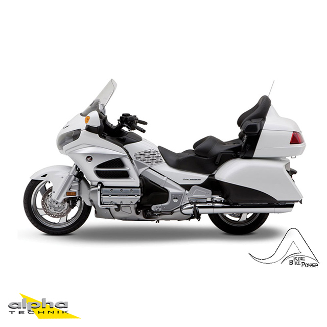 Stompgrip negro, Volcano, para Honda GL1800 Gold Wing, 2012-2017, GL1800 Gold Wing F6B, 2013-2016, y Kawasaki Versys-X 300, 2017-2025