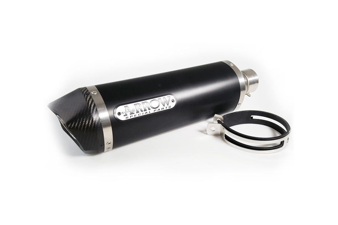 Escape ARROW RACE TECH para Ducati Multistrada 1200 / Diavel / Monster 1200 / Monster 821 de aluminio, negro