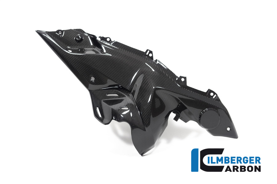 Cubierta lateral de carbono Ilmberger bajo depósito de gasolina lado derecho, brillante, BMW R1250RS 2019-