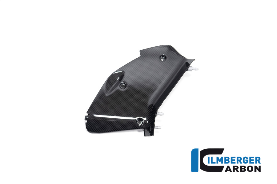 Carenado de entrada de canal de aire de carbono Ilmberger lado derecho, brillante, Ducati Diavel V4 , 2023-