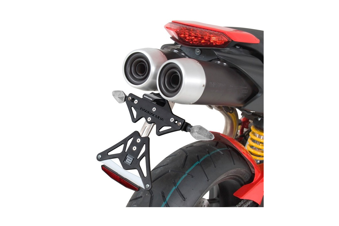 Soporte de Matrícula Barracuda Ducati HyperMotard 796/1100