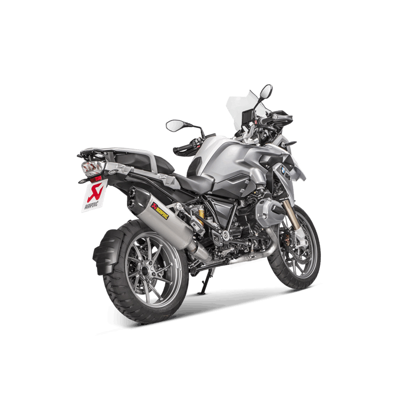 Colector opcional (titanio) Akrapovic sistema de escape para BMW R1200GS año del modelo 2013-2018 R1200GS Adventure 2014-2018