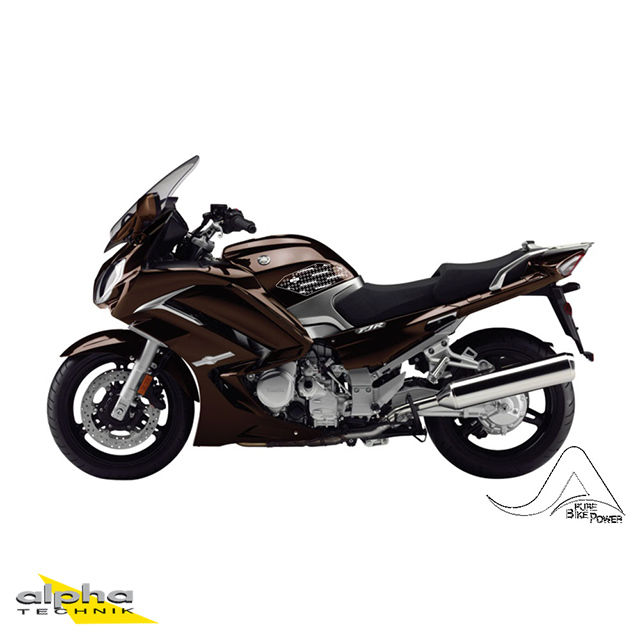 Stompgrip negro, Volcano, para Yamaha FJR1300, 2003-2023