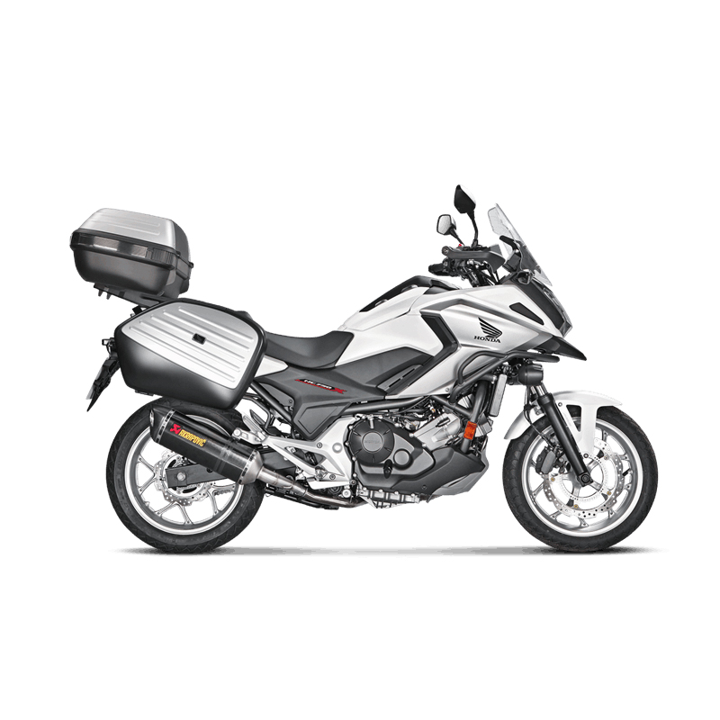 Sistema de escape Akrapovic Slip-On Line (Carbon) para Honda Integra año modelo 2012-2020, NC700/750S 2012-, NC700/750X 2012-2020