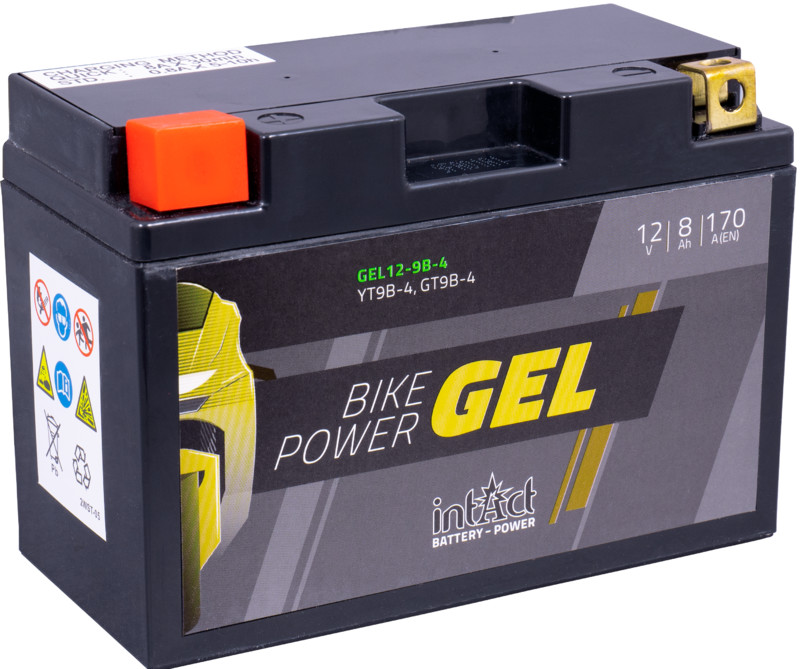 Batería Intact GEL YT9B-4 / GT9B-4