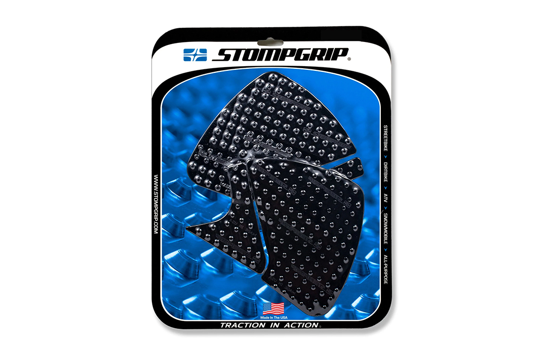 Almohadilla Stompgrip depósito de gasolina negra, Volcano, Kit depósito de gasolina para moto de calle para Monster 937 (plus, SP), 2021-2025, Monster 1200 (S), 2021-2024