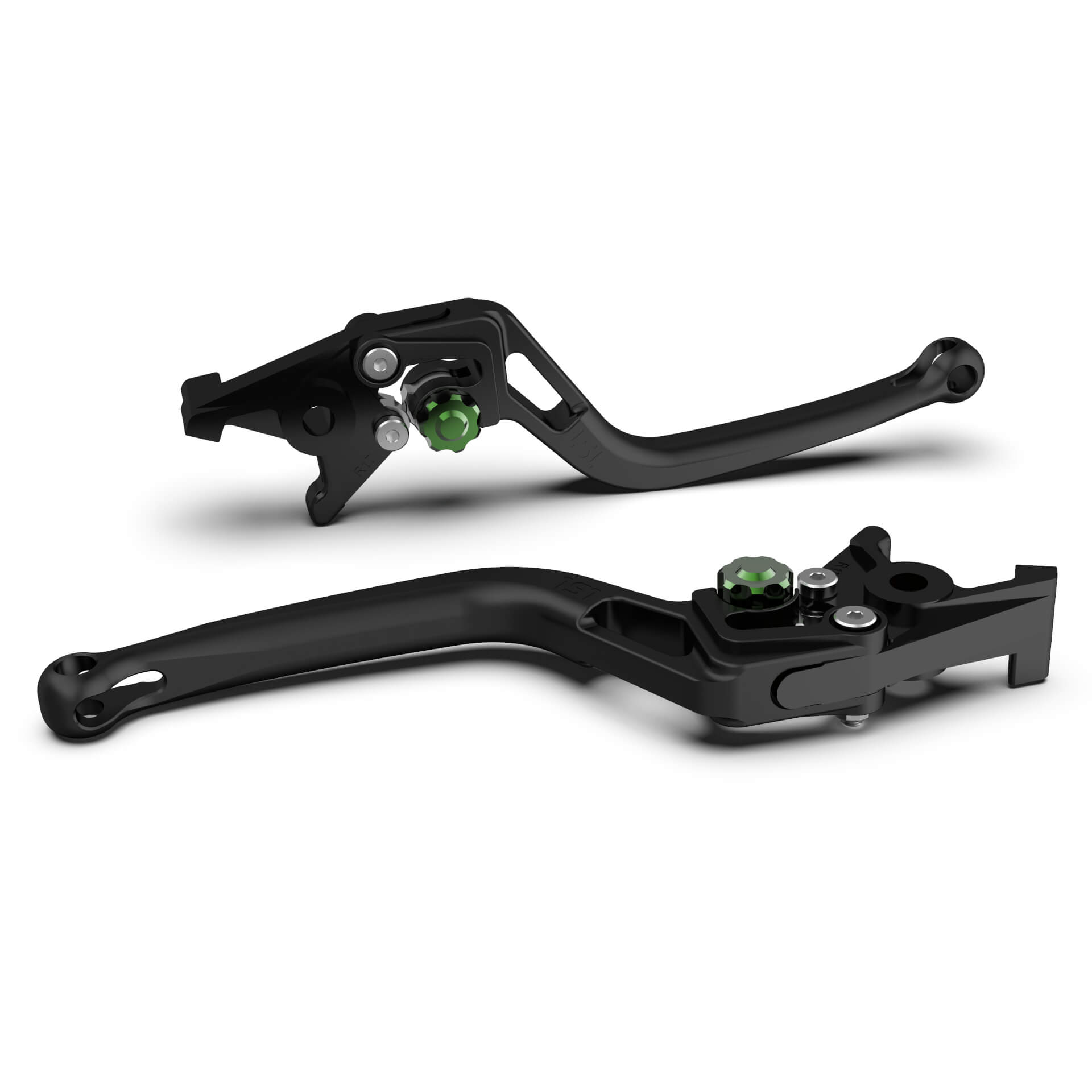 LSL maneta del embrague BOW L18, negro granallado/verde